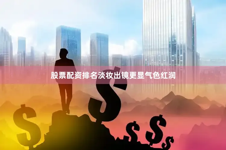 股票配资排名淡妆出镜更显气色红润